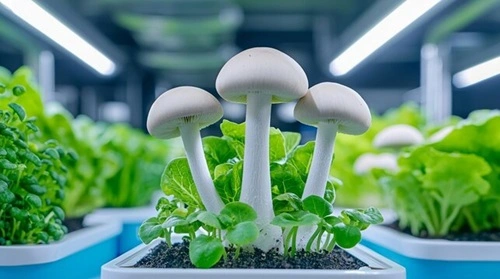 Organic Microgreens & Mushroom Farming