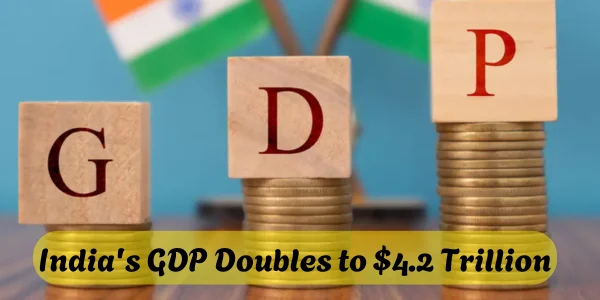 India's GDP Doubles