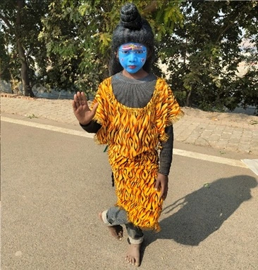 Shiva in colors