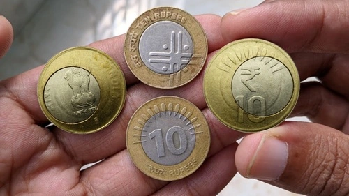 10 rupee coin
